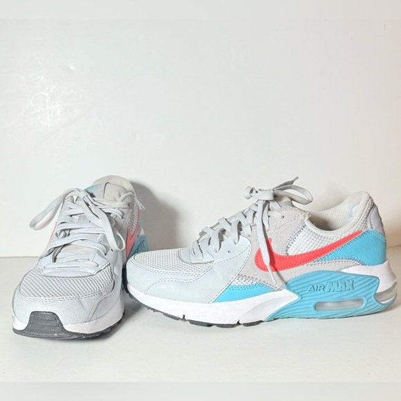 Nike Shoes - Nike Women's Air Max Excee Pure Platinum/Bright Crimson size 7
